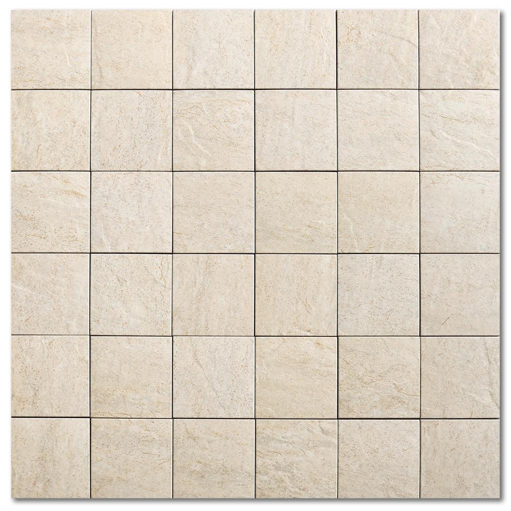 M MOFIT Marble Style Tile Sticker Kitchen Tile Sheet Mosaic Tile Sticker Heat Resistant Waterproof Wall Panel Pieces (5 Beige)