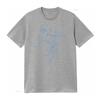 Minimalist Line Art Pjs Prosecco EST  Wine Glass Casual Print T Shirt vintage Washed homme Versatile graphic Comfortable