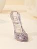 High-Heel Shoe Ring Jewelry Display Holder Finger Rings Stand Showcase Gifts