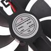 1Pc Black Dc 18V Induction Cooker Cooling Fan Plastic Brushless Fan Cooling Fan