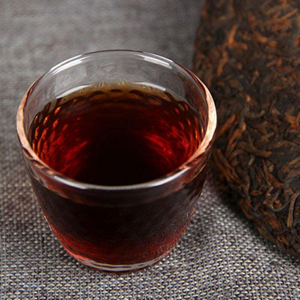 2017 Старое дерево, чистый материал, спелый чай пуэр, Исландия, чай пуэр с золотыми бутонами, 357 г