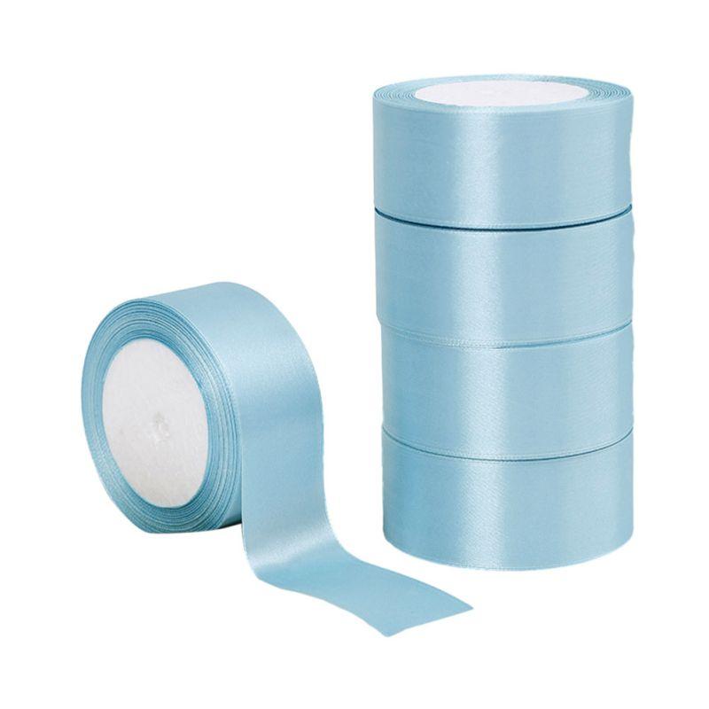 22 метра/рулон 4 см атласная лента для поделок бант подарочная упаковка банты изготовление цветочных букетов своими руками венки вечеринка свадебный декор