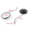 10mm Black Rear Side View Mirrors Fit Honda XR250 XR400 XR600 TLR200 XL100