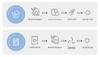 Детский полосатый комплект из 2 предметов с мультяшным принтом JELLYBABY