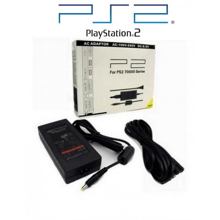 AC Adapter - NO NAME - PS2 - Mains Charger - Black - AC 100-240/DC 12