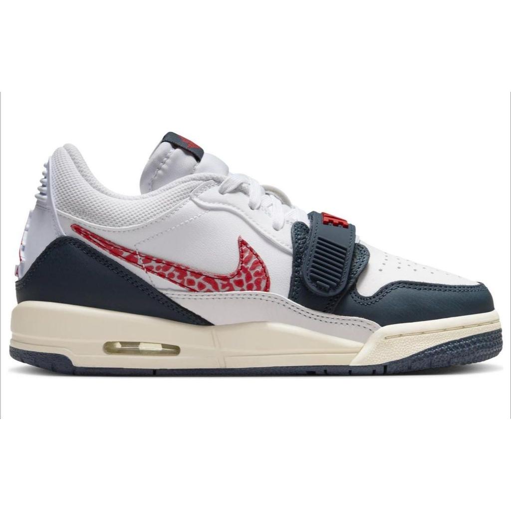 Air Jordan Legacy 312 Low GS США Детские Кроссовки Белый Волчий-Серый Бледно-Слоновая кость CD9054-146