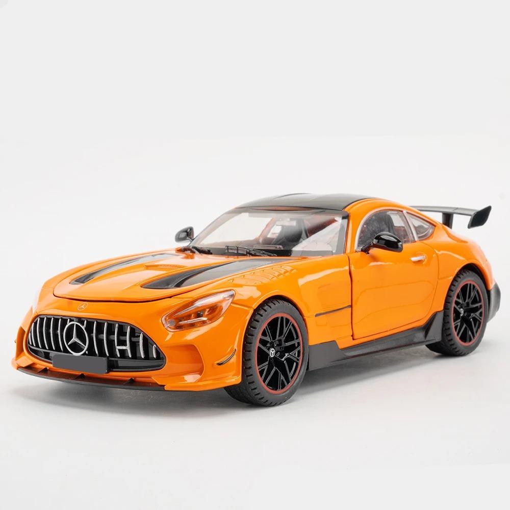 1/18 Benzs-GT GTR литая модель гоночного автомобиля из металла игрушечные спортивные автомобили модели имитация звука и света детские подарки