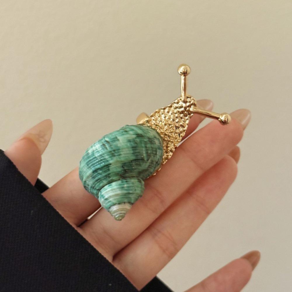 Jewelry Accessories Ocean Animal Ring Korean Style Bohemia Finger Ring Shell Snail Ring Friend