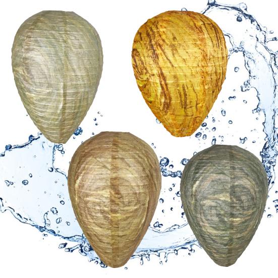 Осиное гнездо-приманка, подвесной сдерживающий пчелы бумажный фонарь, 22*28 см, приводной пчелиный улей, вихревая ткань, экологически чистая нержавеющая сталь, домашний сад