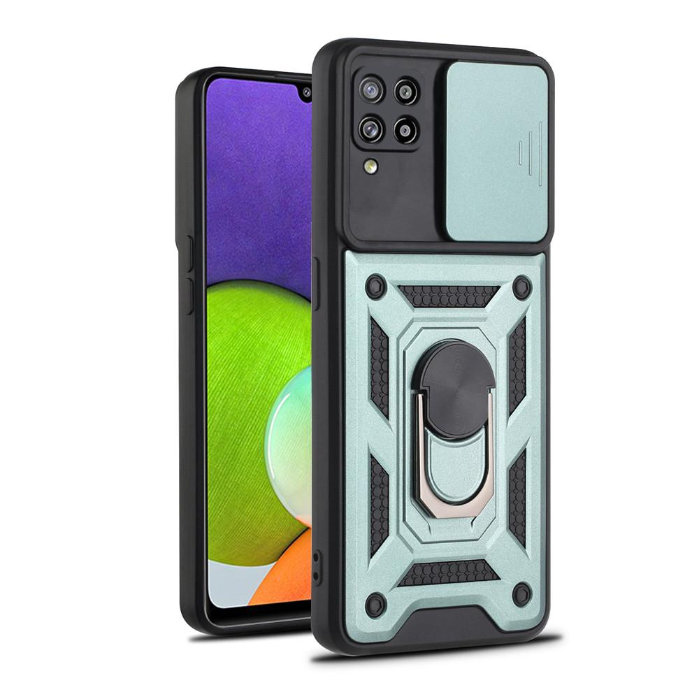 Чехол для Samsung Galaxy A22 4G, защитный чехол с окном, A 22 22A 2021 SM-A225F, 6,4 дюйма, автомобильный магнитный держатель, защита камеры, чехлы