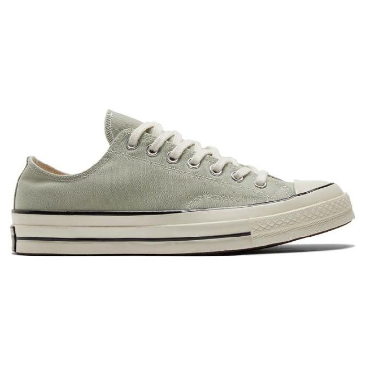 Converse Кроссовки унисекс Chuck 70 Low Summit Sage Grey Egret Black A02769C