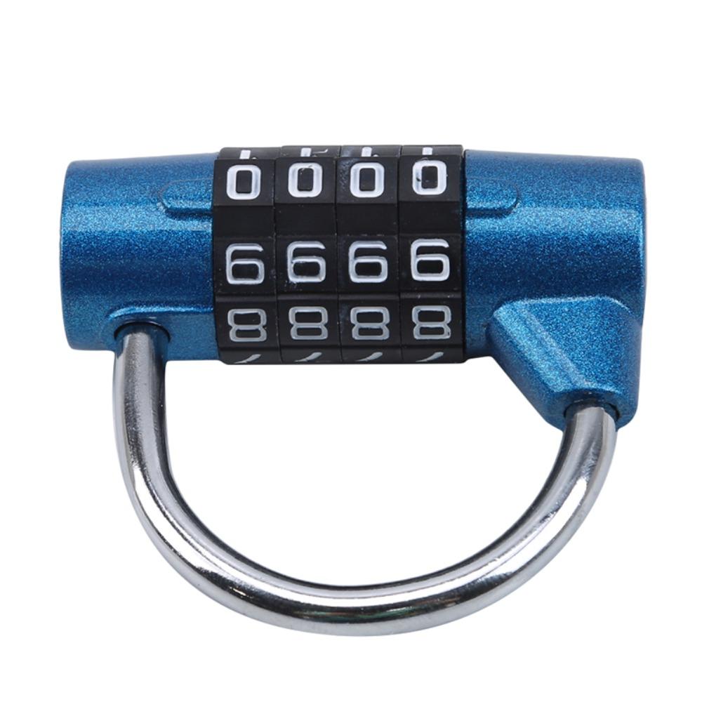 Zinc Zinc Zinc Alloy Security Padlock 4 Dial Digit Password Lock Heavy Duty Combination Lock Drawer