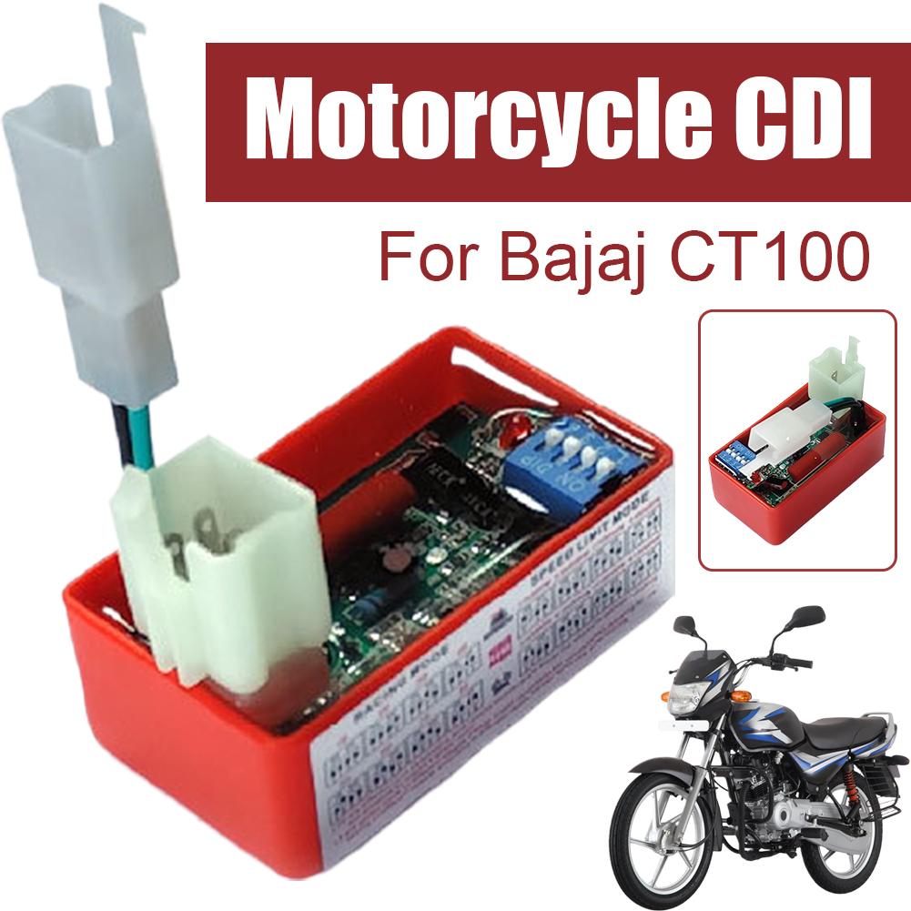 Регулируемый гоночный блок зажигания CDI для мотоцикла Bajaj CT100, 7-контактный, высокопроизводительный, цифровой, DC