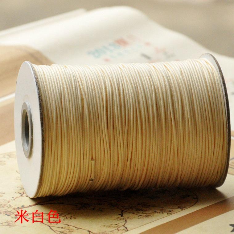 Материал для ожерелья и браслета, ювелирные аксессуары, разноцветная вощеная веревка, 200 ярдов в рулоне вощеной нити, плетеная проволочная веревка своими руками