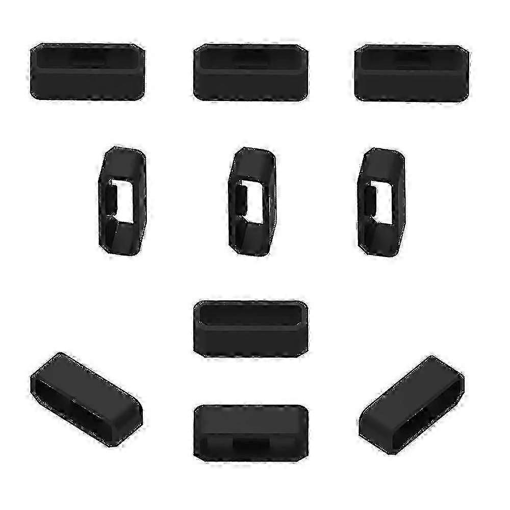 10pcs Silicone Watch Band Security Rings Replacement Fasteners Strap Keepers for Garmin