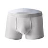 Summer Sexy Underwear Modal Elastic Men's Boxer Briefs Solid Color Underwear Silk Mid-Rise Boxer Swimming Boxer Briefs