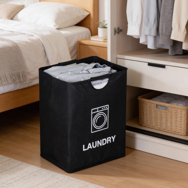 82L Bottle Recycling Bin Trash Can Foldable Storage Bag Laundry Bag Dirty Clothes Storage Deposit Bottles Collection Container