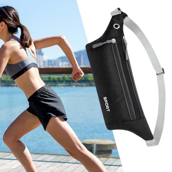 Fanny Pack Multifunction Adjustable High Capacity Multi-pocket Zipper Closure Storage Tear-resistant Outdoor Sports Waist Bag Daily Use