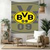 Borussia Dortmund Wall Decor Tapestry Art For Pet Memorial Birthdaywedding Party Backdrop Family Gift