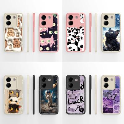 Для Xiaomi Poco M7 X7 X5 X3 X2 Pro C51 C71 C75 чехол для телефона милый рисунок мультяшной панды высококачественный противоударный силиконовый защитный чехол для Xiaomi Capa