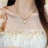 Chinese Zen Butterfly Necklace - Elegant Retro Clavicle Chain for Women, Versatile High-End Ethnic Style Accessory