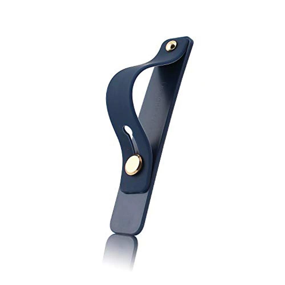 Браслет на запястье, держатель для мобильного телефона, нажимной держатель для телефона, универсальный однотонный держатель для iPhone Xiaomi