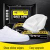White Shoe Cleaning Kit: No-Wash Sneaker Brush, Stain Remover, Sports Shoe Wipes, Detergent.