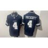 Dallas Cowboys Retro Football Jersey Mens Cotton Team Apparel Sportswear Embroidered Uniform Shirt