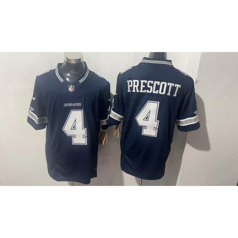 Dallas Cowboys Retro Football Jersey Mens Cotton Team Apparel Sportswear Embroidered Uniform Shirt