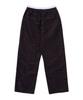 YOUHEE Star Pattern Layered Banding Track Pants_Black