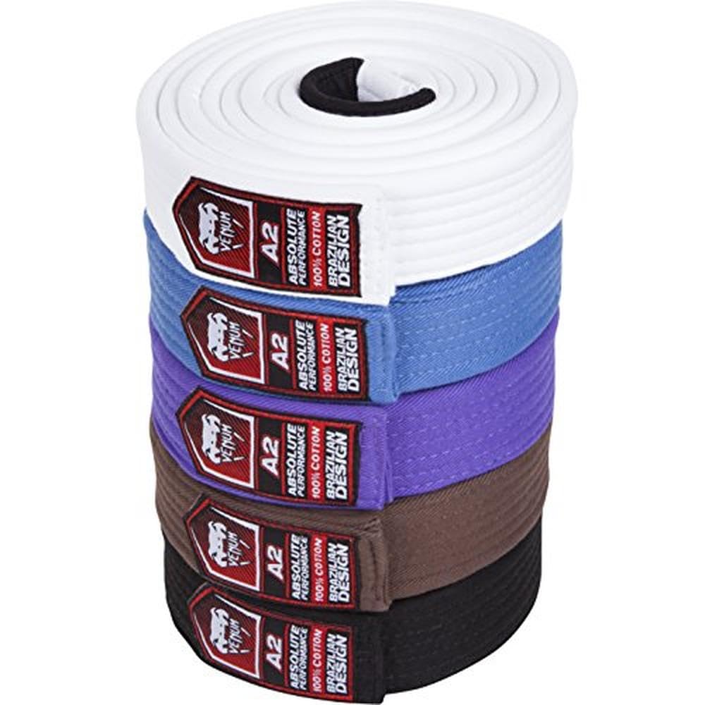 VENUM Бразильский пояс BJJ Джиу-джитсу (фиолетовый) (A3)