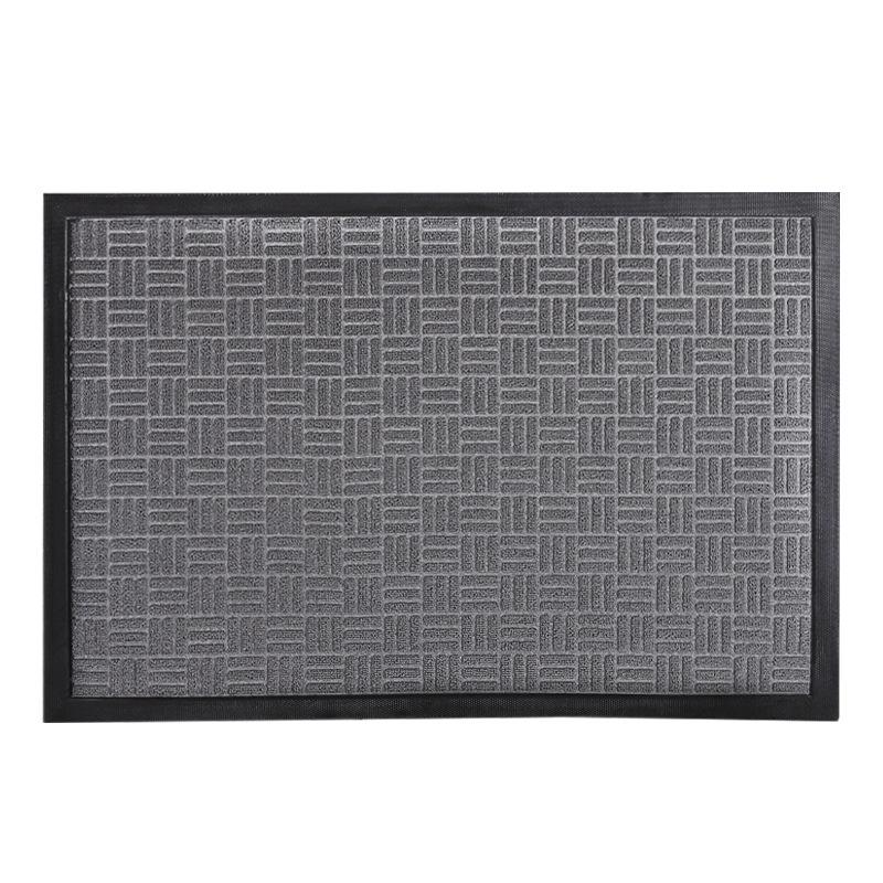 Полосатый полипропиленовый резиновый коврик для входа в дом - противоскользящий входной коврик для дома