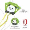 Handheld Animal Kite Portable Foldable Kite Breeze to Fly Cartoon Panda Kite  Children Sports