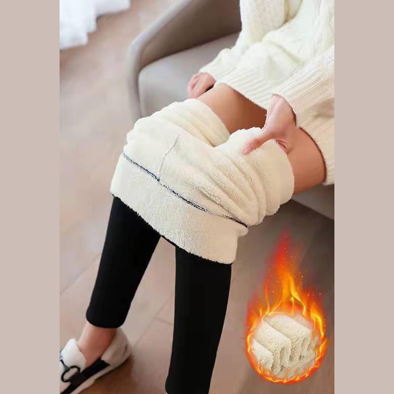 Женские зимние леггинсы из бархата и эластичного материала, теплые, плотные, с высокой талией, повседневные, облегающие, универсальные брюки для йоги