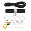 17PCS Fuel Tank Auxiliary Install Kit 11025 Metal 1 12in Fuel Installation Kit for 38in Female