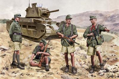 Platz DR6742 Немецкий армейский горный охотник, операция по оккупации Крита, 1941 г. Пластиковая модель 1/35, Вторая мировая война