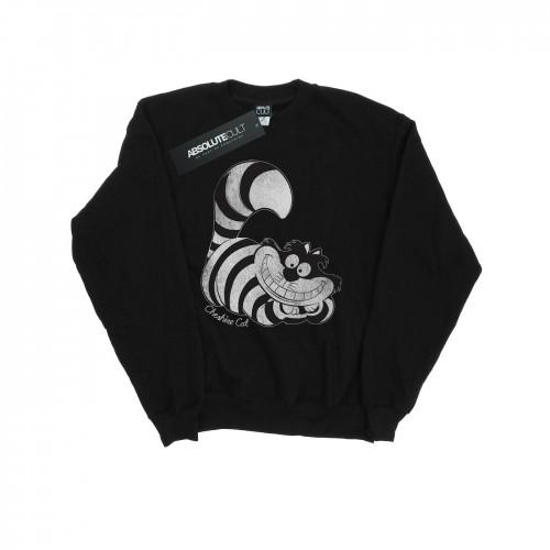 Disney Mens Alice in Wonderland Mono Cheshire Cat Sweatshirt