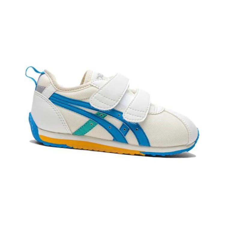 Asics Cotla Comfortable Lightweight Low-Top Kids Casual Shoes Kids Sneaker Beige Blue Green 1144A266-100