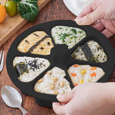 Форма для суши своими руками, треугольный рисовый шарик, ланч-бокс, шарик для риса с луком, пресс для еды, треугольная форма для приготовления суши, набор для суши, кухонные принадлежности