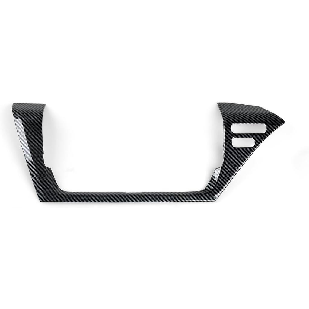 Car Air Vent Frame Center AC Trim Carbon Color ABS Decal Sticker Compatible With 8Th Gen Toyota Camry XV70 Accessories - For -2024 ONLY