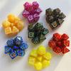 7 Pcs/Set Polyhedral Dices Multi-Side Dice Set For Board Games High Quality Dice Set Entertainment Table Gaming Accessories