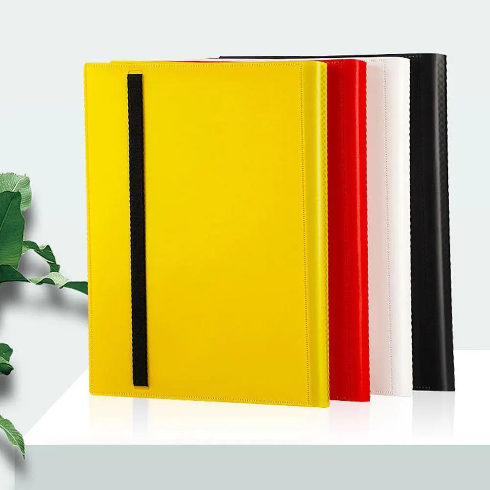 Коллекция мультфильмов Блокнот 9 Карманных Коллекций Аниме Карт Портативный Держатель 360 Карт для Покемонов Игровые Карты Коллекция