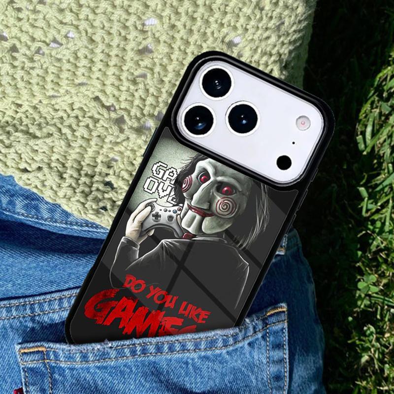 Jigsaw Saw soft Phone Case For iPhone 17 AIR 16 Pro Max 15 14 Pro 11 12 13 Shockproof Silicone Cover