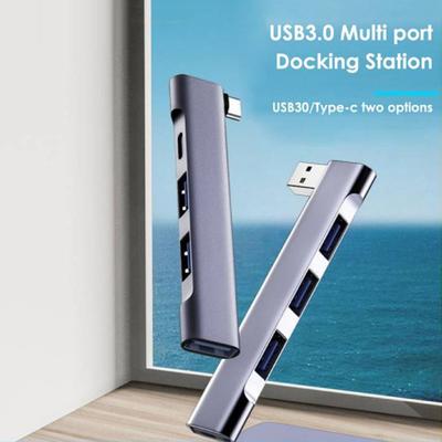 Универсальный сплиттер 4-в-1 OTG-адаптер USB-C ХАБ PD-зарядка USB 3.0