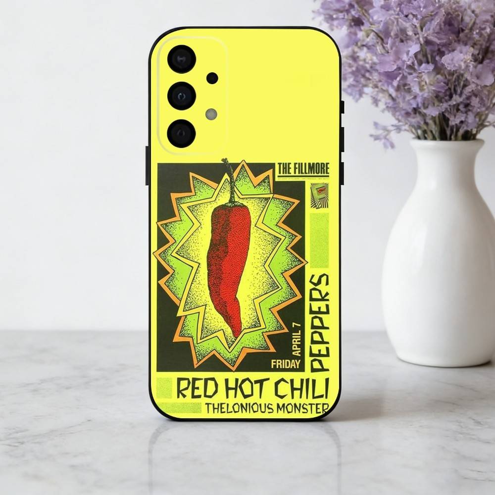 Незабываемый Чехол для Телефона Red Hot Chili Peppers для Samsung Galaxy A73,A72,A71,A70,A53,A52,A51,Мягкий Силиконовый Черный Чехол