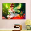 Cross Stitch Kit DIY Diamond Embroidery Elve Girl Full Round Diamond Painting Mosaic Home Decor