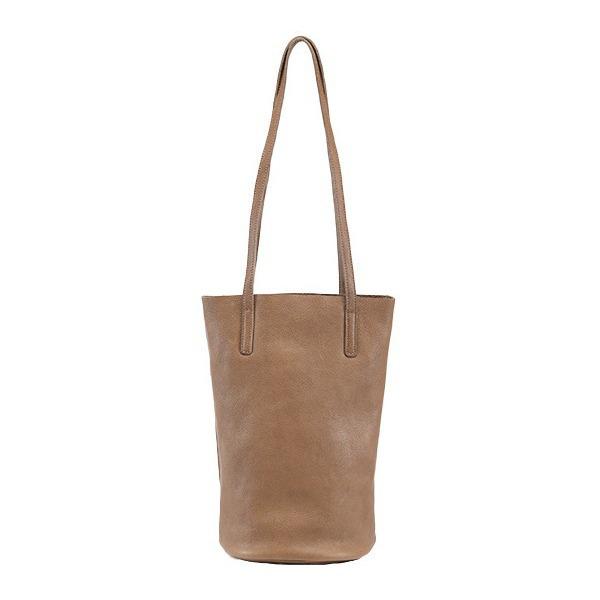 Сумка на плечо из кожи с меховым цветком - Ретро-кожа растительного дубления