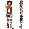 Girls Boys Cowboy Wild Western Rodeo Costume Kids Fancy Dress Outfit Cosplay