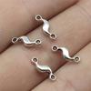 50 шт. 11x3 мм соединительные подвески для изготовления ювелирных изделий поворотный соединитель подвески Шарм поворотный соединитель