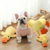 1PC Durable Plush Duck Dog Toy with Built-in Loud Squeaky Sound, No Battery Required, Suitable for Puppies